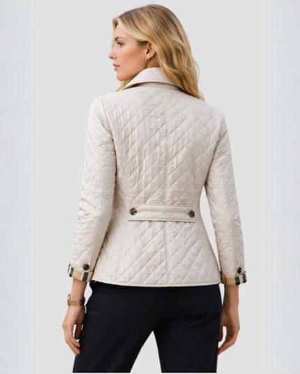Women’s Quilted Button Jacket
