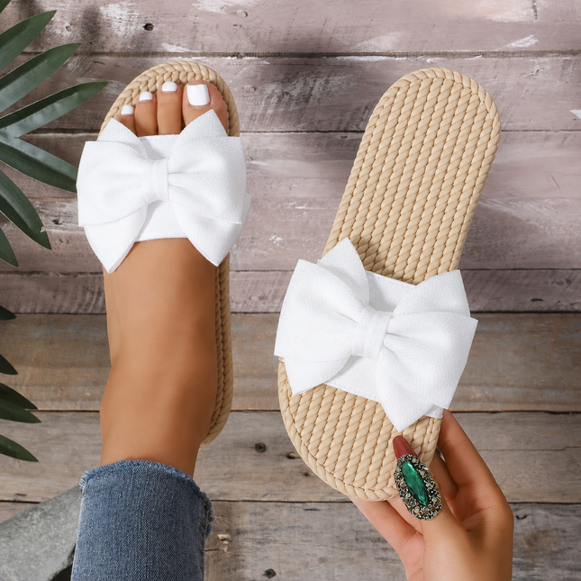 Women’s Bow Slide Sandals
