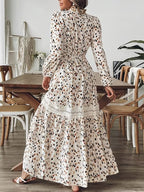 Women’s Abstract Speckled Maxi Dress