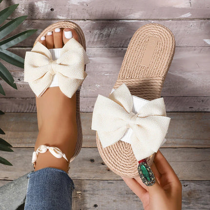 Women’s Bow Slide Sandals