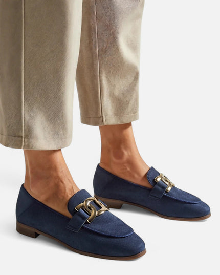 Women’s Buckle Strap Loafers