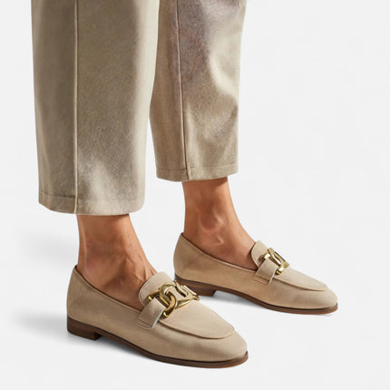 Women’s Buckle Strap Loafers