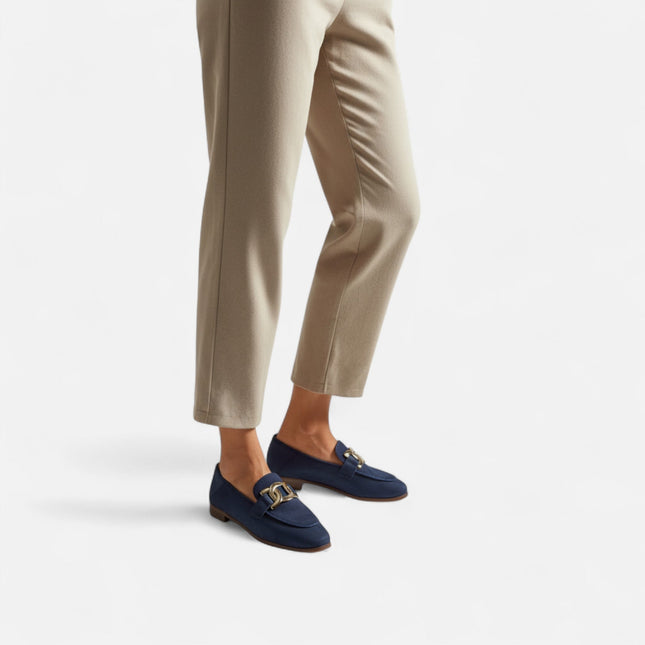 Women’s Buckle Strap Loafers