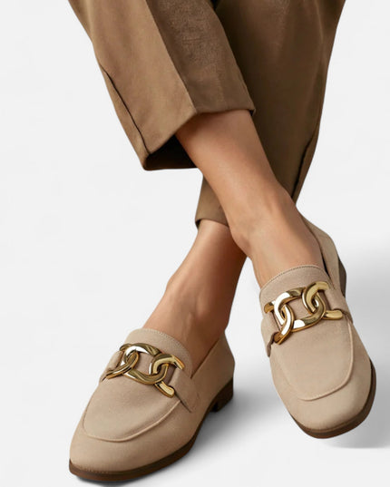 Women’s Buckle Strap Loafers