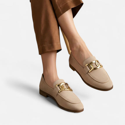 Women’s Buckle Strap Loafers