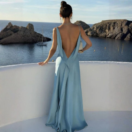 Women’s Cowl Neck Maxi Dress