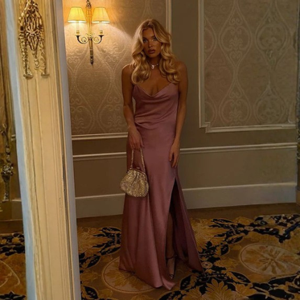 Women’s Cowl Neck Maxi Dress