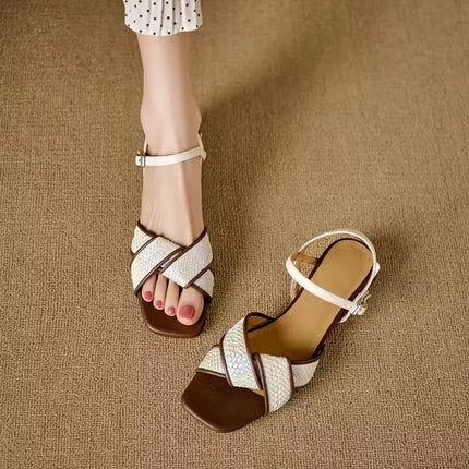Women’s Cross Strap Flat Sandals