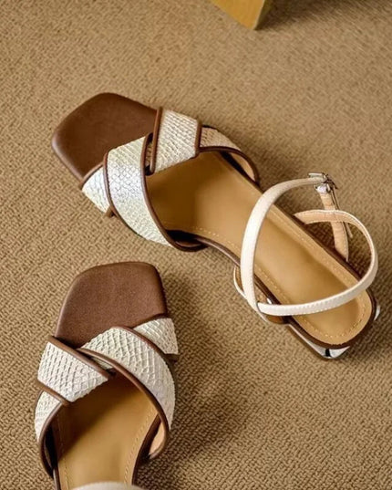 Women’s Cross Strap Flat Sandals