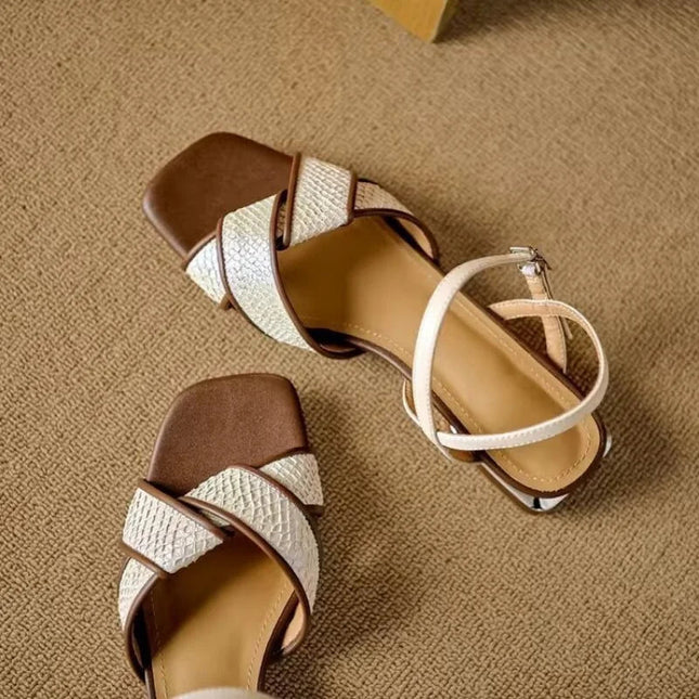 Women’s Cross Strap Flat Sandals