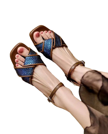 Women’s Cross Strap Flat Sandals