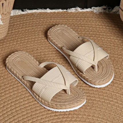 Women’s Cross Strap Slide Sandals