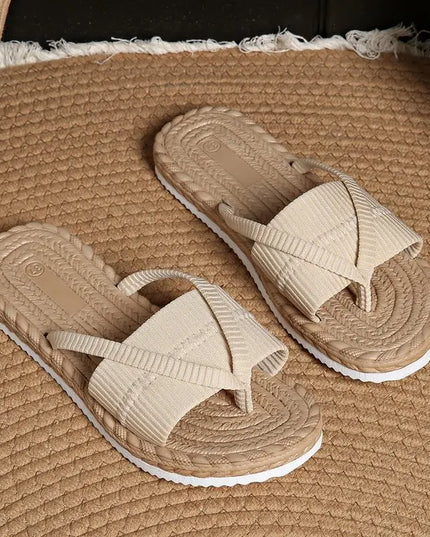 Women’s Cross Strap Slide Sandals