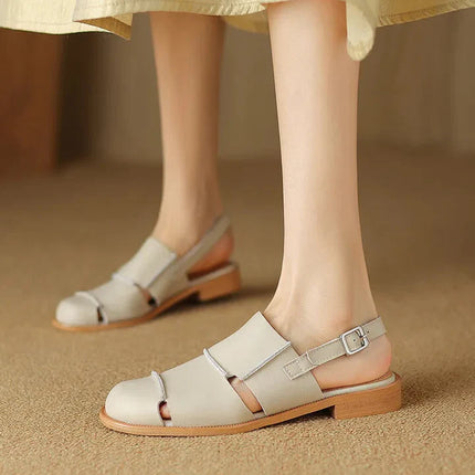 Women’s Cut-Out Slingback Loafers