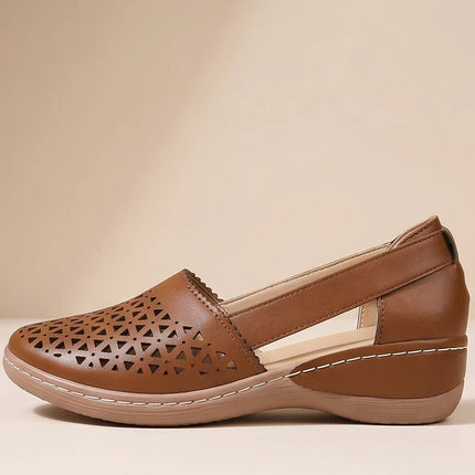 Women’s Cut-Out Wedge Shoes