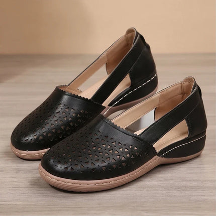 Women’s Cut-Out Wedge Shoes