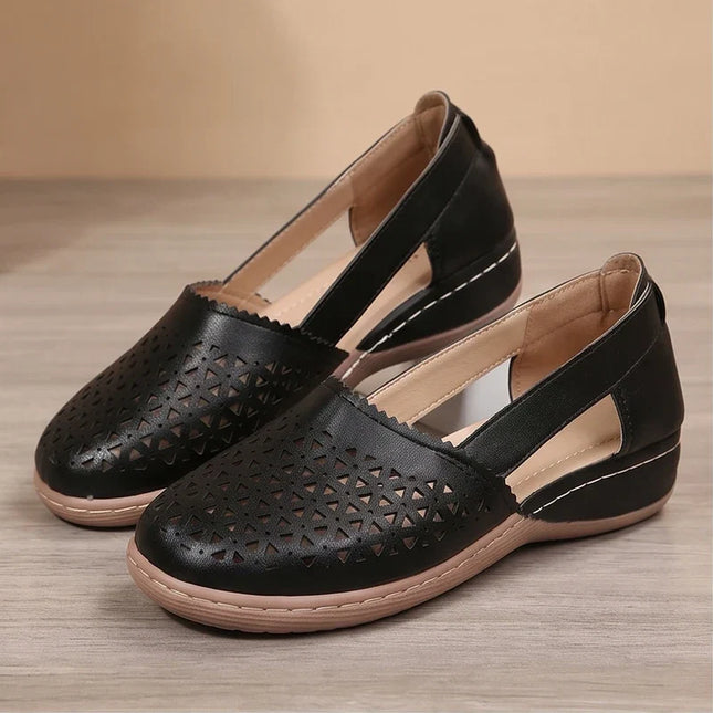 Women’s Cut-Out Wedge Shoes