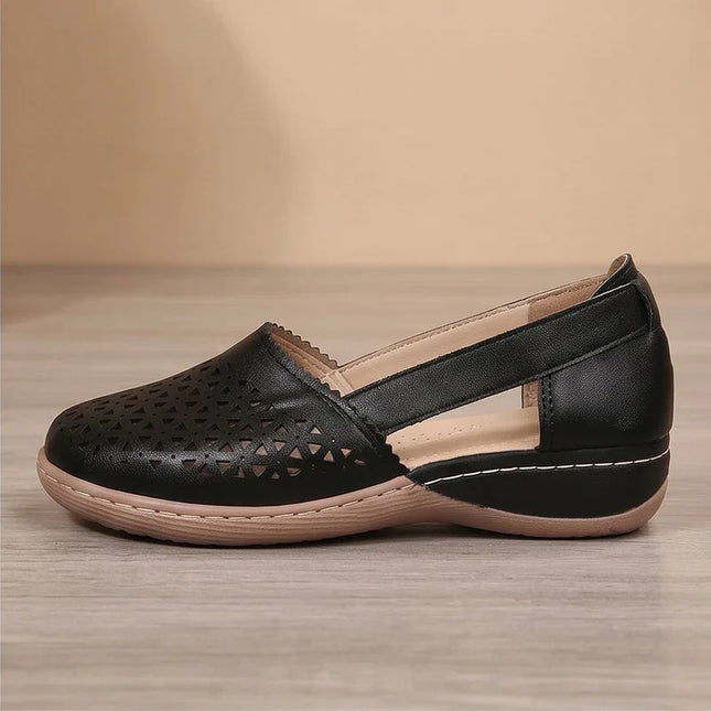 Women’s Cut-Out Wedge Shoes
