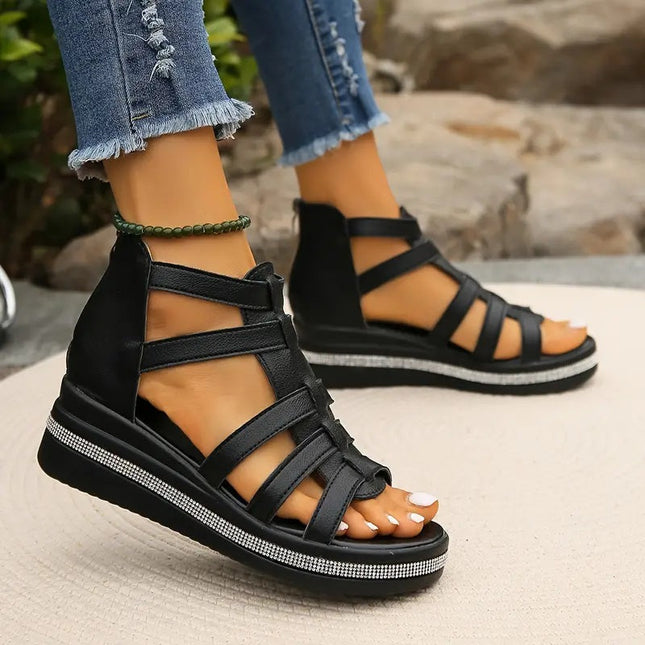 Women’s Cutout Wedge Sandal