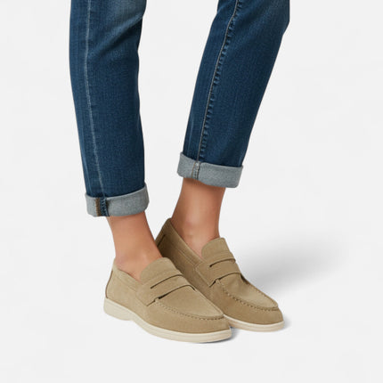 Women’s Flat Strap Loafers