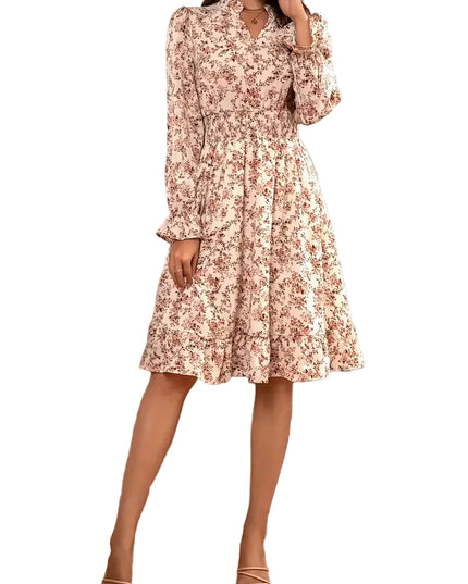 Women’s Floral Knee-Length Dress