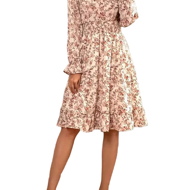 Women’s Floral Knee-Length Dress