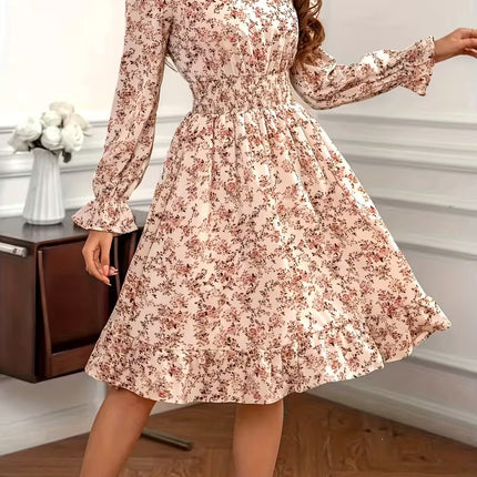 Women’s Floral Knee-Length Dress