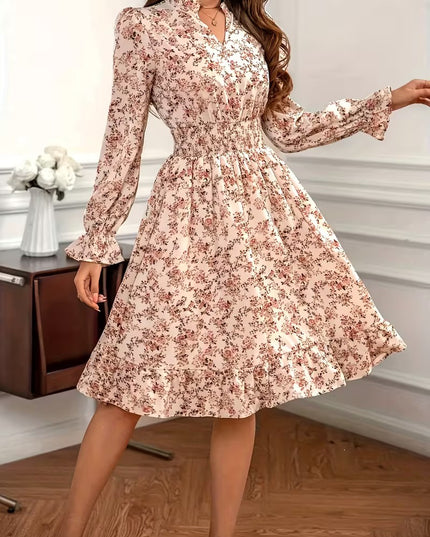 Women’s Floral Knee-Length Dress