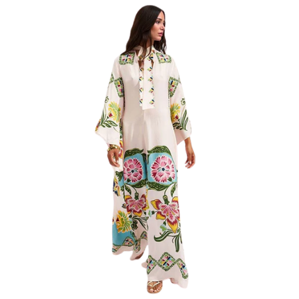 Women’s Floral Print Maxi Dress