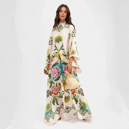 Women’s Floral Print Maxi Dress