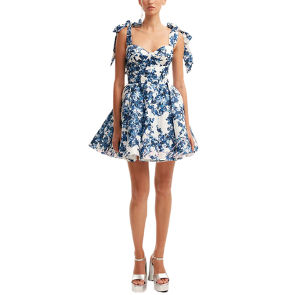 Women’s Floral Print Mini Dress