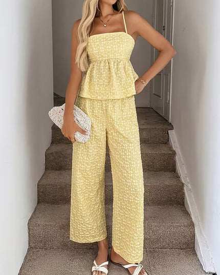 Women’s Floral Two-Piece Set