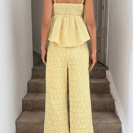 Women’s Floral Two-Piece Set