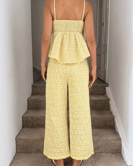 Women’s Floral Two-Piece Set