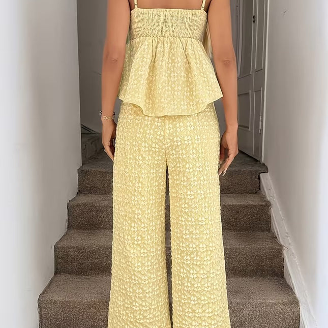 Women’s Floral Two-Piece Set