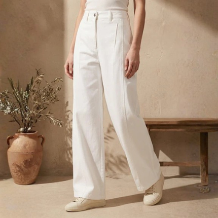 Women’s High-Waist Wide-Leg Trousers