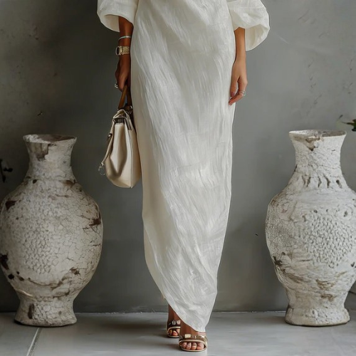 Women’s One-Shoulder Maxi Dress