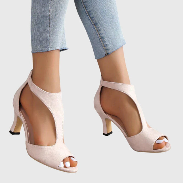 Women’s Peep-Toe Cutout Heels