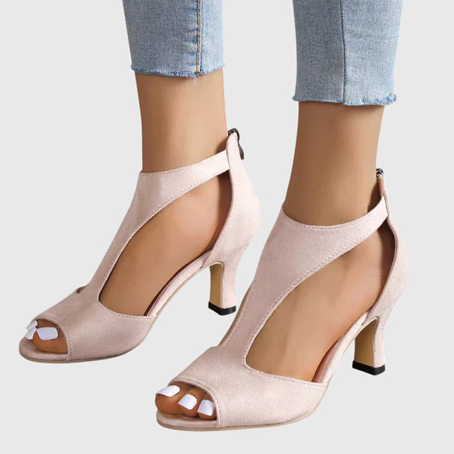 Women’s Peep-Toe Cutout Heels