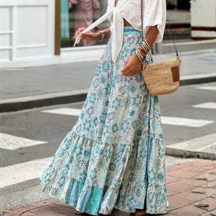 Women’s Printed Maxi Skirt