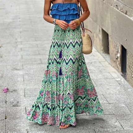 Women’s Printed Maxi Skirt