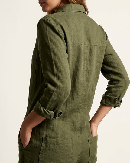 Women’s Relaxed Button-Up Jumpsuit