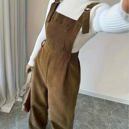 Women’s Ribbed Wide-Leg Jumpsuit