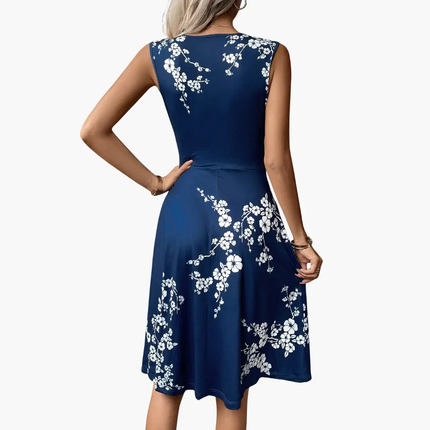 Women’s Sleeveless Wrap Front Dress