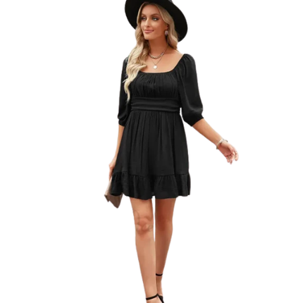 Women’s Square Neck Mini Dress