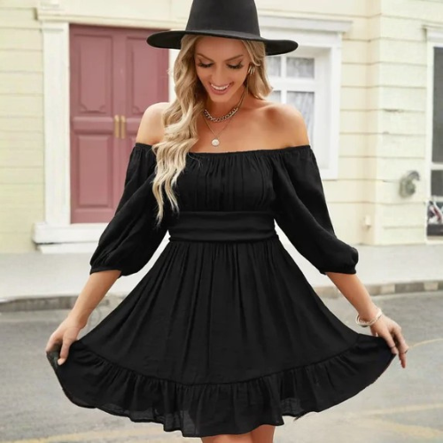 Women’s Square Neck Mini Dress