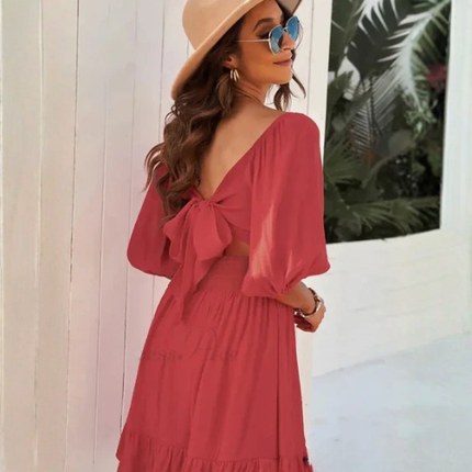 Women’s Square Neck Mini Dress