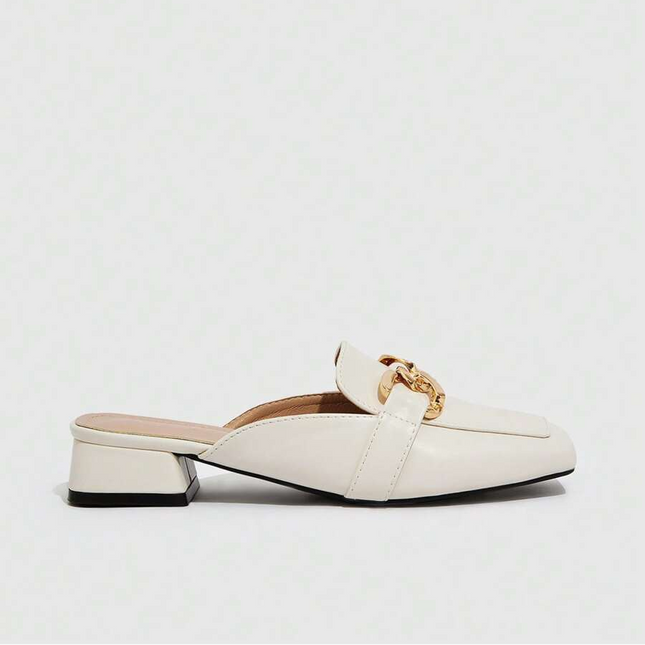 Women’s Square Toe Mule Loafers
