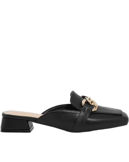 Women’s Square Toe Mule Loafers
