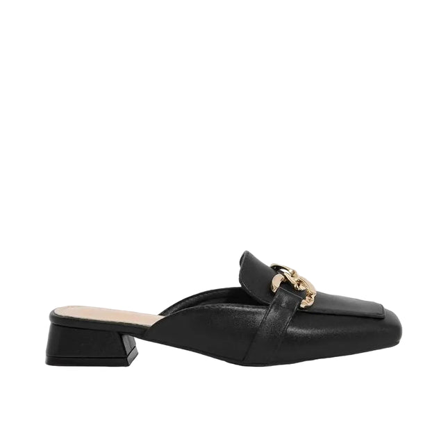 Women’s Square Toe Mule Loafers